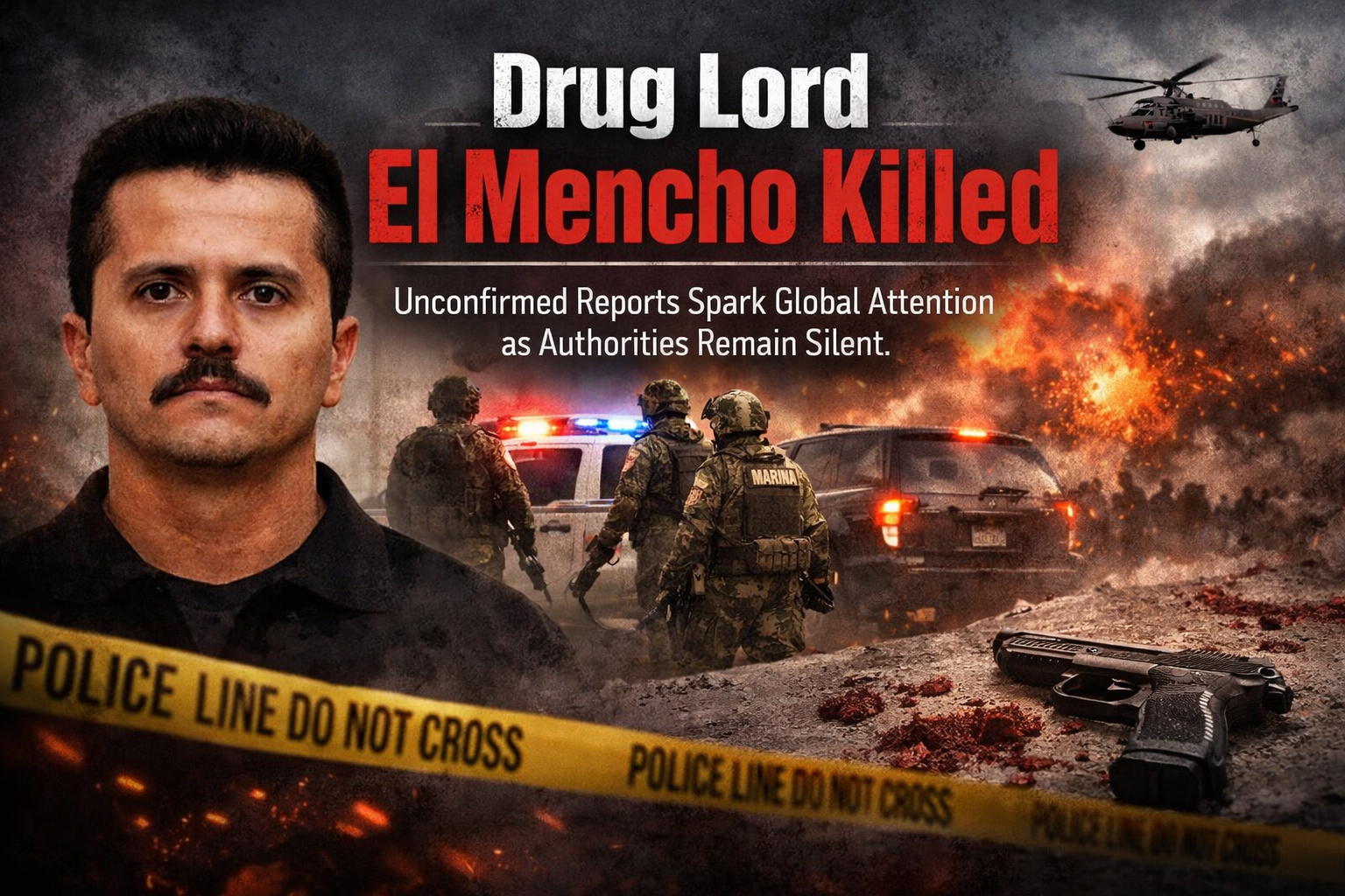 The Fall of a Cartel Kingpin: El Mencho Reportedly Killed