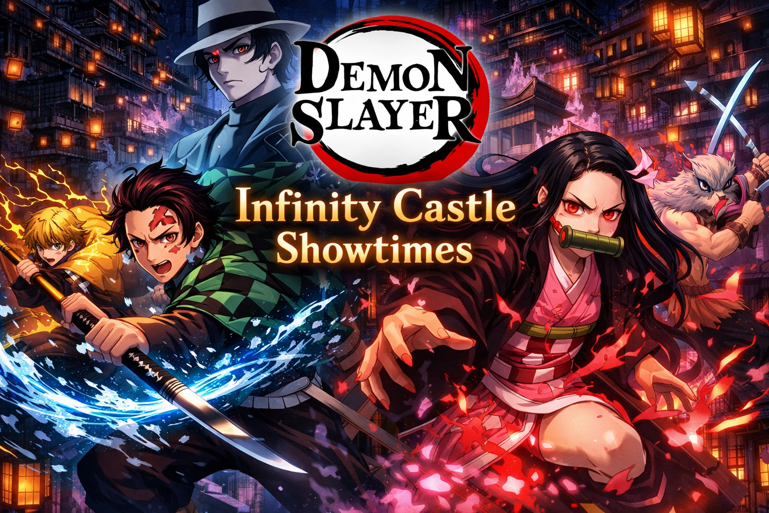 Demon Slayer Infinity Castle Showtimes Update: Latest News and Listings